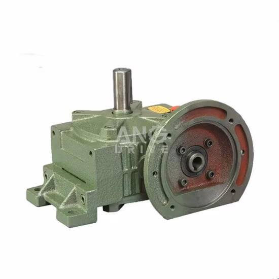 Wpa/Wpo/Wps/Wpx는 좋은 가격으로 오토바이용 산업용 감속기 웜 기어박스를 널리 사용했습니다.