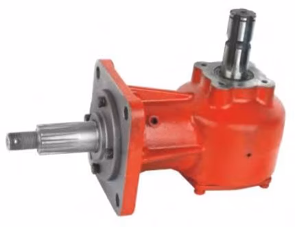 뜨거운 판매 농업 90도 농장 트랙터 슬래셔 로터리 경운기 PGA 피더 믹서 지구 오거 용 Pto 직각 기어 박스